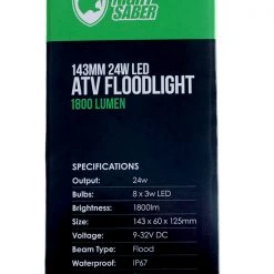 Night Saber 24W ATV LED Oval Floodlight 1800lm 15 Night Saber 24W ATV LED Oval Floodlight 1800lm -Navionics shop 106505 8 n