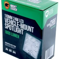 Night Saber 24W ATV LED Square Floodlight 1800lm 14 Night Saber 24W ATV LED Square Floodlight 1800lm -Navionics shop 106509 6 n