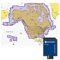 Navionics Gold SD/MSD Chart Card 1XG US And 2XG Canada For Raymarine