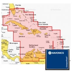 Navionics Platinum Caribbean CF Chart Card