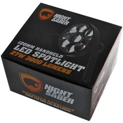 Night Saber 3000lm Handheld Coil Cord LED Spotlight 27W 10 Night Saber 3000lm Handheld Coil Cord LED Spotlight 27W -Navionics shop 171075 1