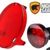 Night Saber Red Spotlight Filter For 140/150mm Spotlights 2 Night Saber Red Spotlight Filter For 140/150mm Spotlights -Navionics shop 175062 night saber s light filter red 6500 lm 175062 1393232 1 4