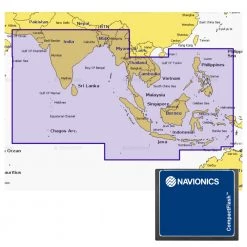Navionics Plus 31XG Chart Card Indian Ocean To South China Sea CF Card