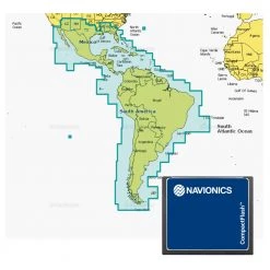 Navionics Plus 3XG Central And South America CF Chart Card