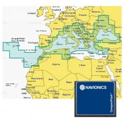 Navionics Plus 43XG Mediterranean And Black Sea CF Chart Card