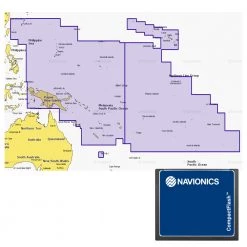 Navionics Plus 34XG Pre-Loaded Update Pacific Islands CF Chart Card