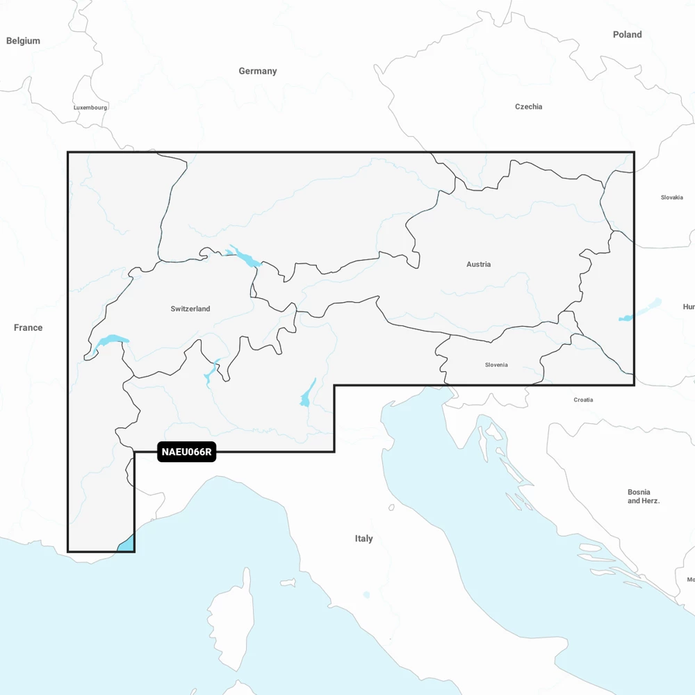 Navionics Plus Chart Card Alpine Lakes And Rivers 3 Navionics Plus Chart Card Alpine Lakes And Rivers