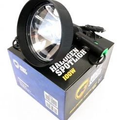 Night Saber Handheld Coil Cord Halogen Spotlight 175mm 100W